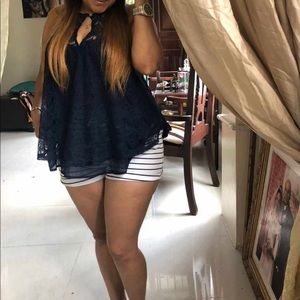 Boden Black and white Short